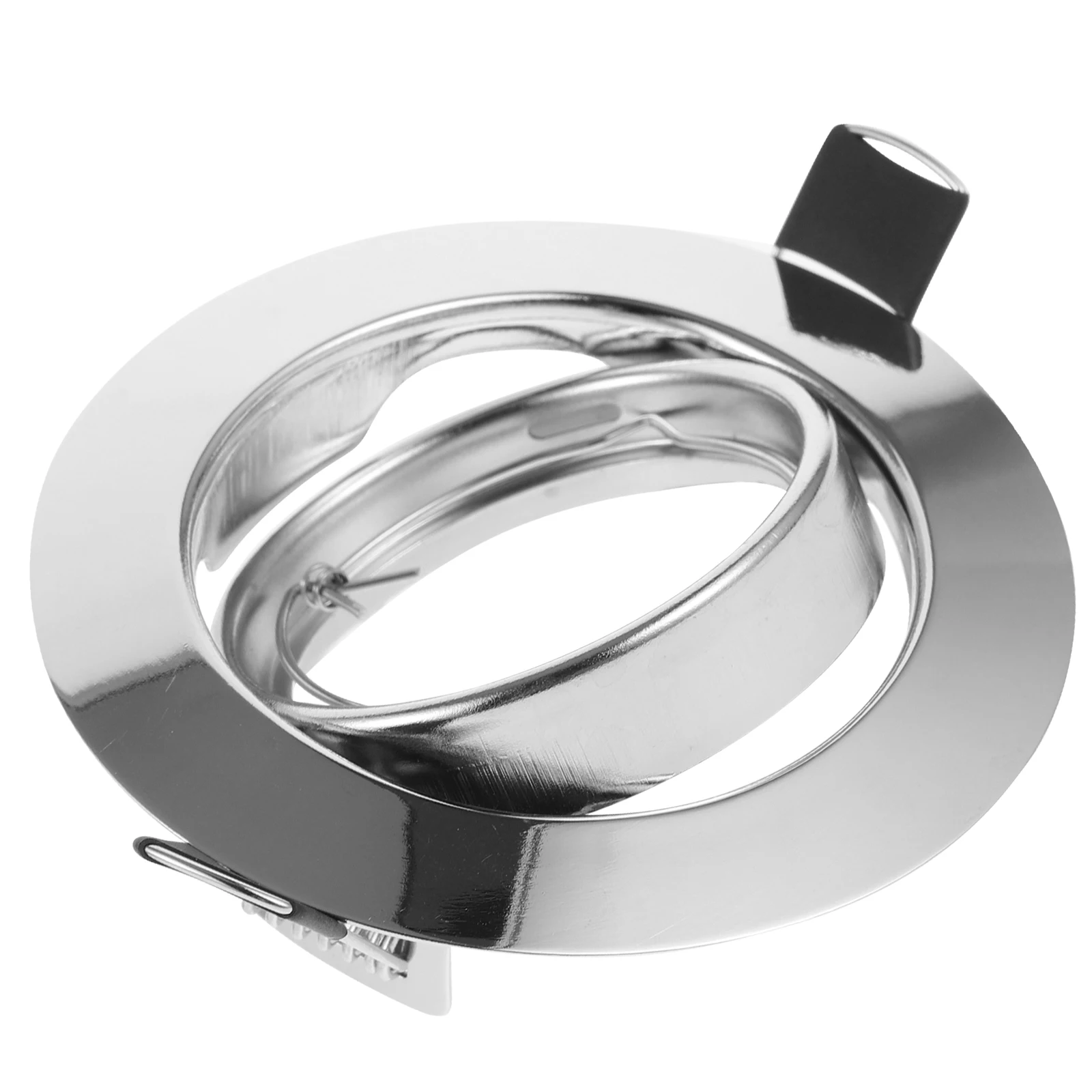 

Spotlight Bracket Trim Frame Recessed Lighting Trims Ring Metal Black Arc Surface Kitchen Bedroom Hallway Shop Window Standard