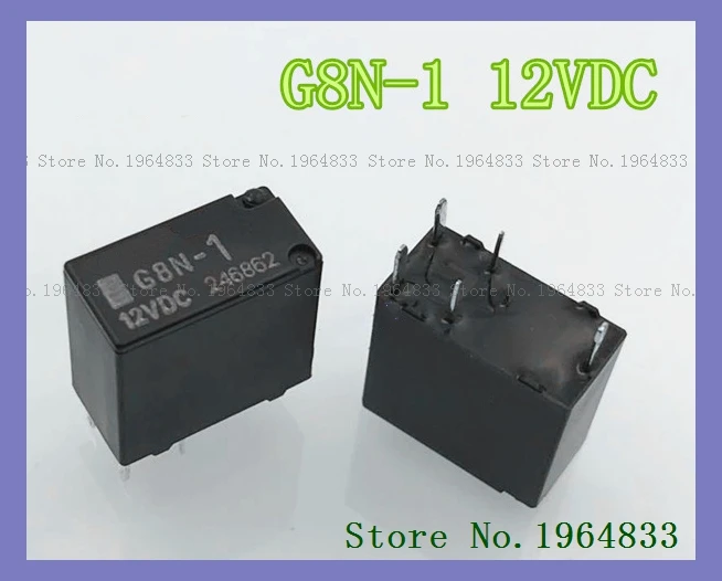 G8N-1 12VDC DIP-5 1L 1S