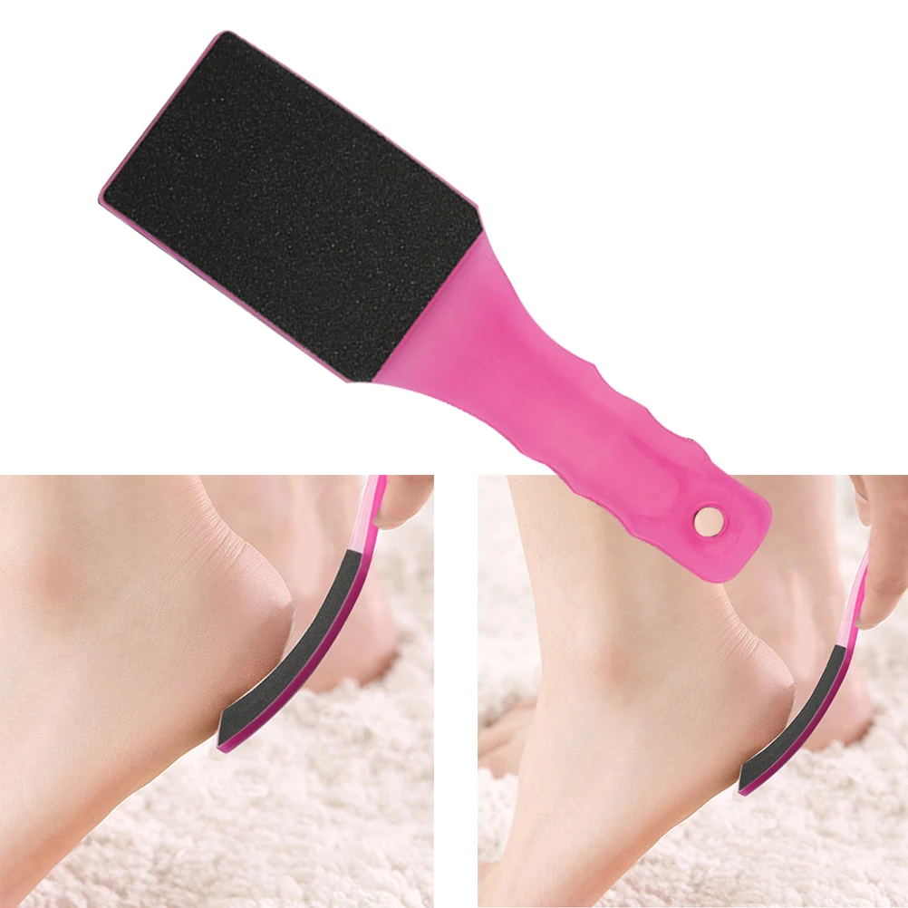 

Ergonomic Double Side Foot File Premium Callus Removal Tool for Dry Cracked Heels Pedicure Rasp Skincare Massage