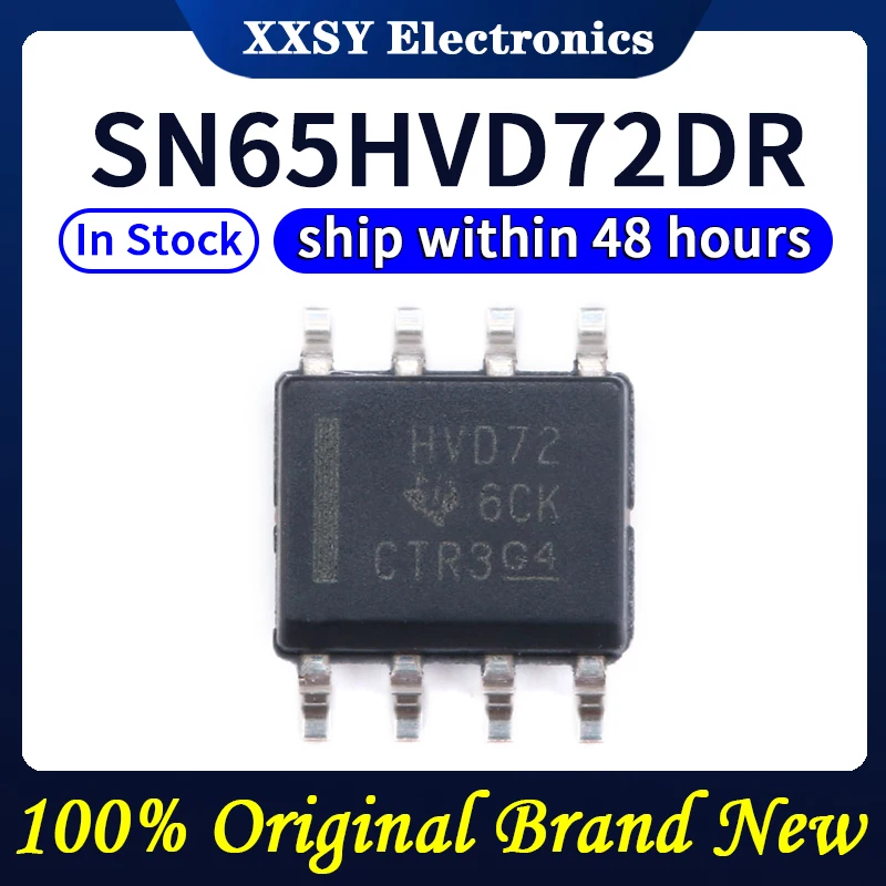 SN65HVD72DR SOP8 HVD72 High quality 100% Original New