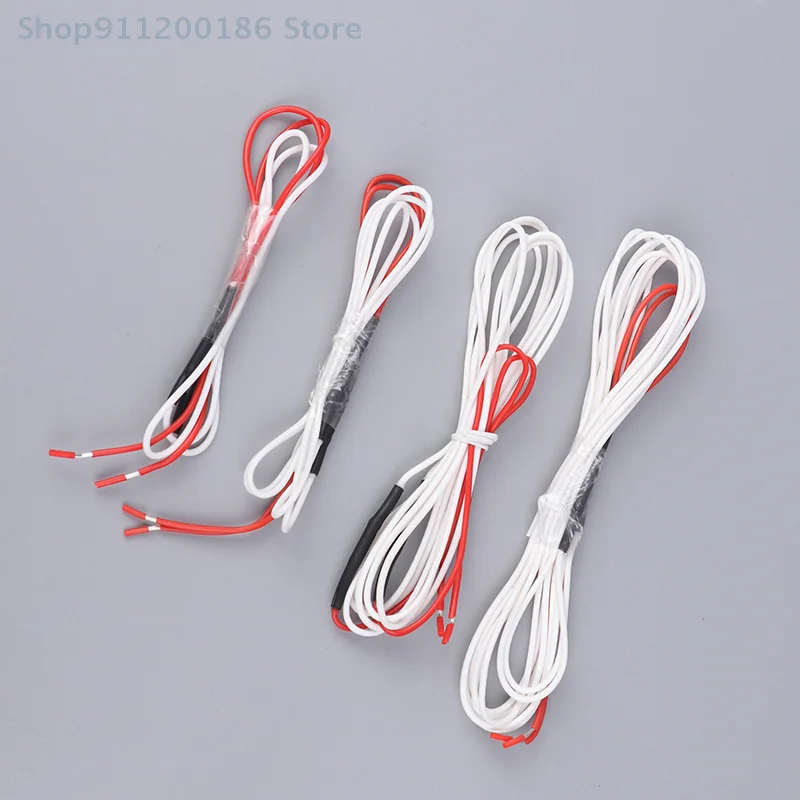 1 Pc 12V Silicone Rubber Low-voltage Heating Wire With Cold Wire Do Joint For Car Seats/Electric Blankets/Heating Pads/Floor Mat