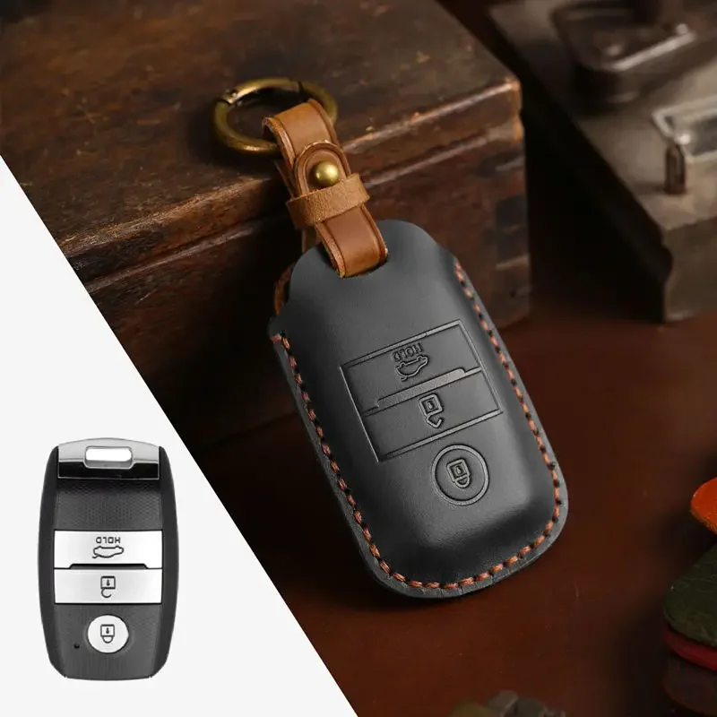 

1pc Car Key Case For Kia Sportage 4 Seltos Sorento Optima Niro K2 K3 K4 K5 Kx3 Kx5 Covers Accessories Holder Shell Keychain