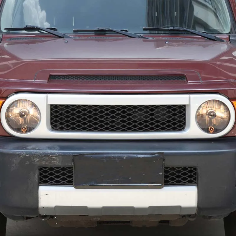 

metyoucar For Toyota FJ Cruiser 2007-2021 TPU Black Car Front Headlights Decorative Film Sticker Car Accessories