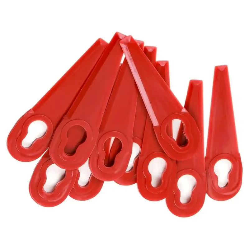 AAAN-Replacement Blades 50Pcs Plastic For Ferrex Grass Trimmer For Aldi 2025 Accessories