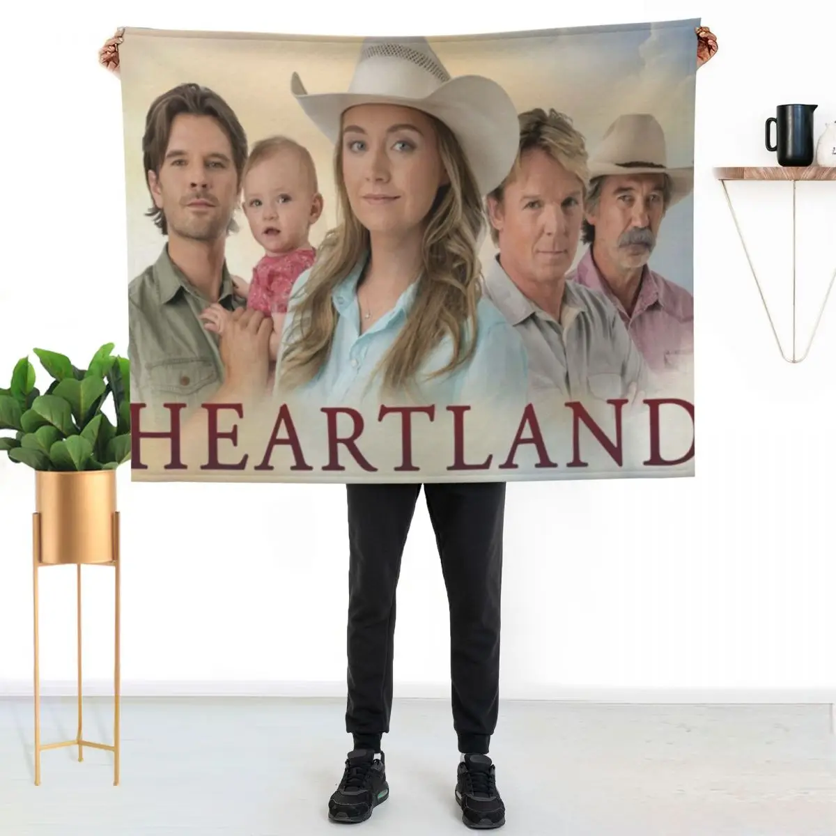 HEARTLAND ~SHOW Throw Blanket Blankets For Baby Nap christmas decoration Decorative Sofas Bed linens for babies Blankets