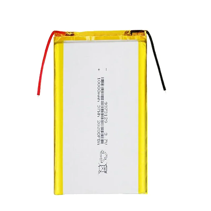 High Qulity 9373129 3.7V 10000mAh Rechargeable Polymer Batteries Lipo Li-Po for Toy Power Bank GPS Laptop Camping Lights Diy