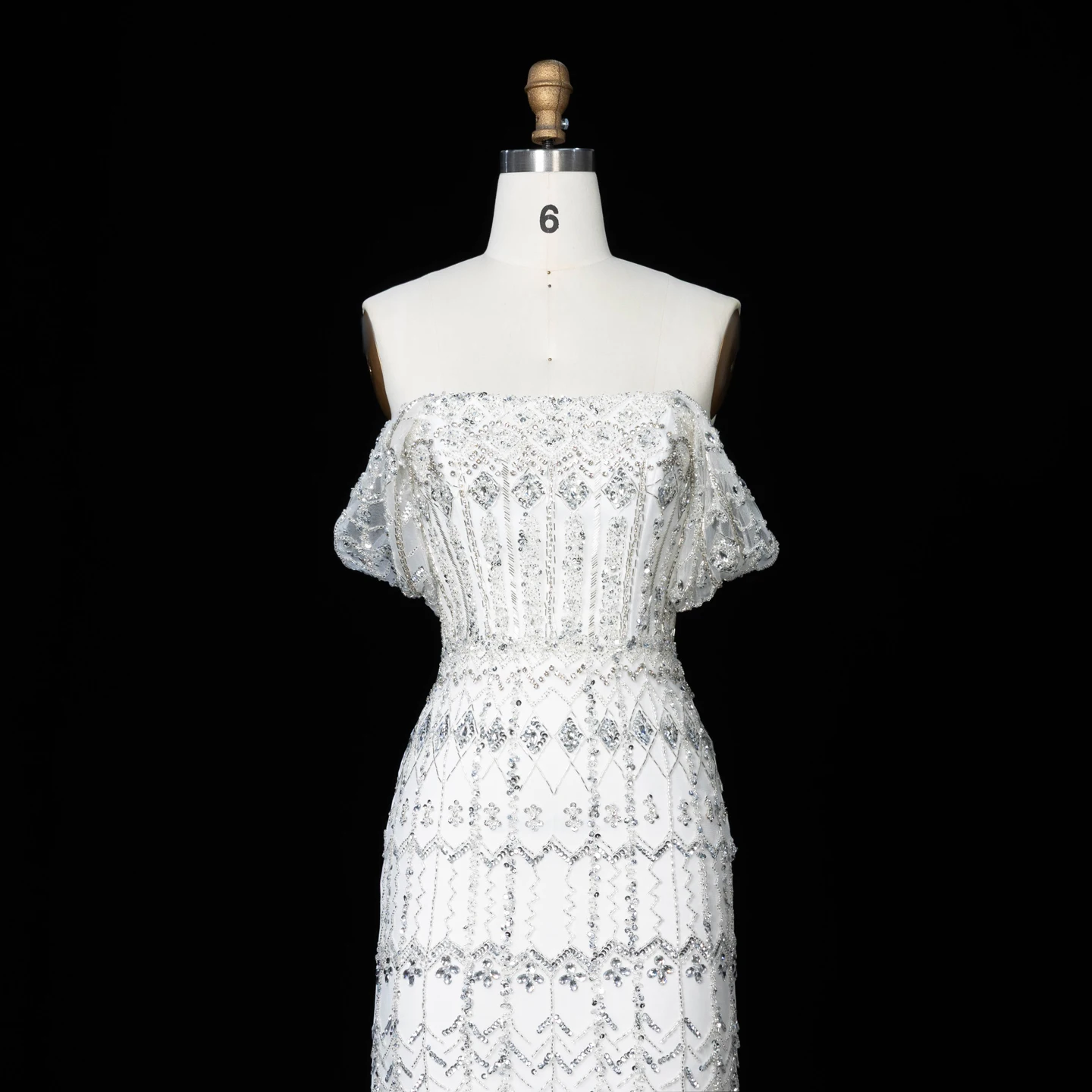 Sharon Said Luxuriöses Dubai Grünes Meerjungfrauenkleid Arabisches Abendkleid Fliederfarbene Flügelärmel 2026 Damen Hochzeitsfeierkleider SS291 Maßanfertigung – Detail 7