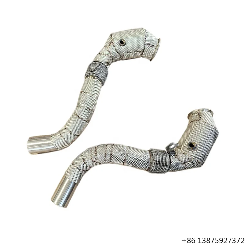 

Высококачественная выхлопная труба (даунпайп) для X5M/X6M F85/F86 4.4T 2013-2019 с катализатором, высокопроизводительная выхлопная система