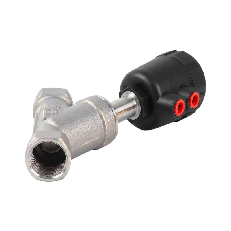 DN8 10 15 20 25 32 40 50 High Temperature And Corrosion Resistant Steam Pneumatic Valve Y Type Internal Thread Angle Seat Valve