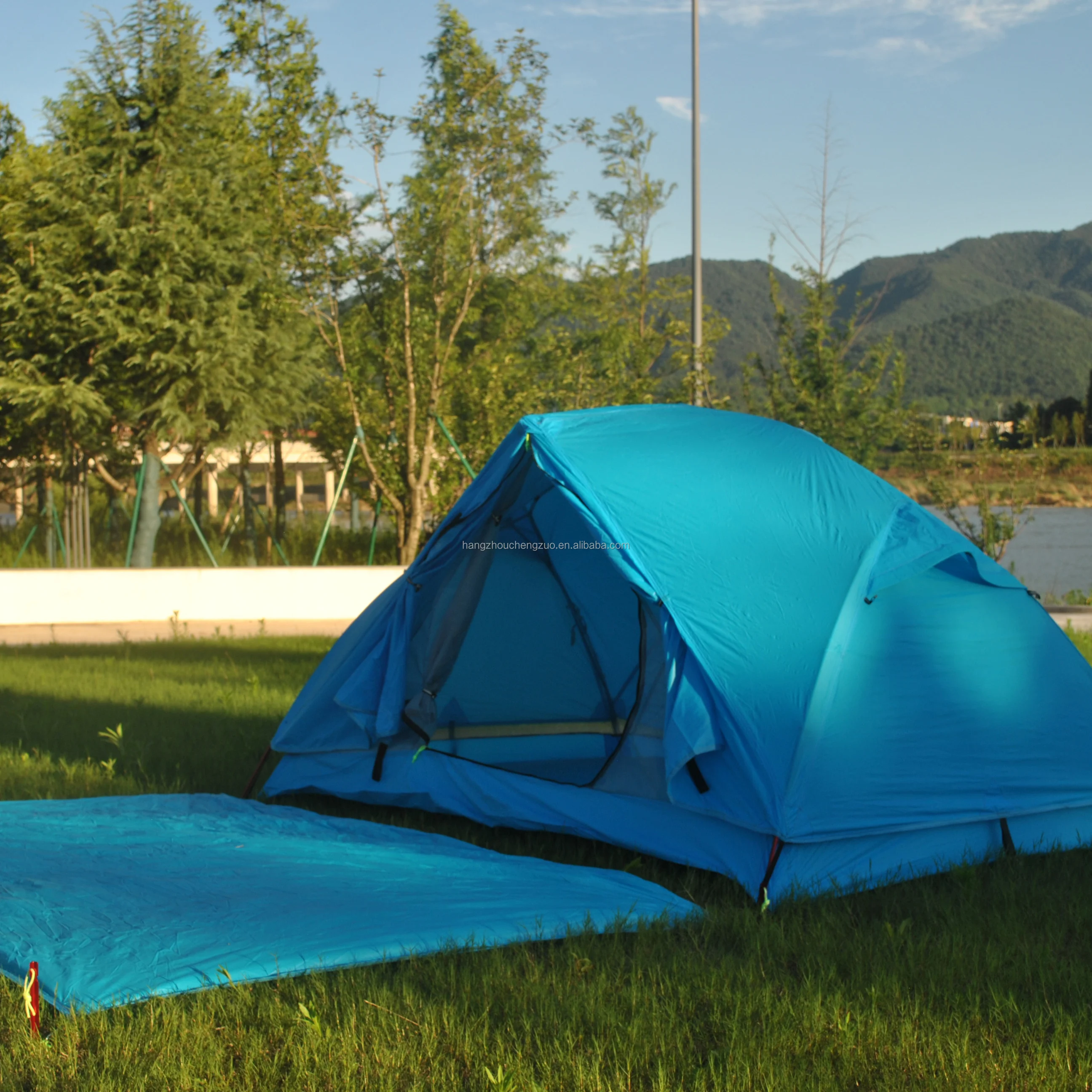 

Waterproof ultra-light tent, ultra-light 2-person 20D silicone nylon camping tent, CZX-449B Hubba NX 2-person tent with footprin