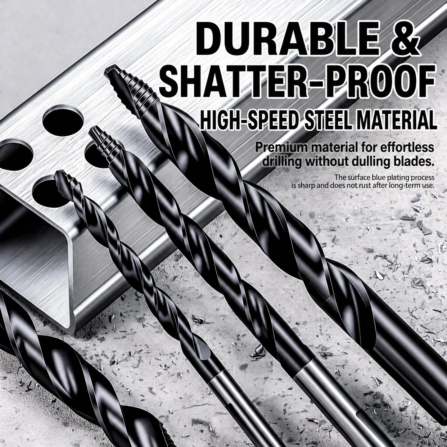 Set Mata Bor Segitiga HSS M35  - Step Drill Bit Set Titanium Hss Cobalt ulasan dan harga