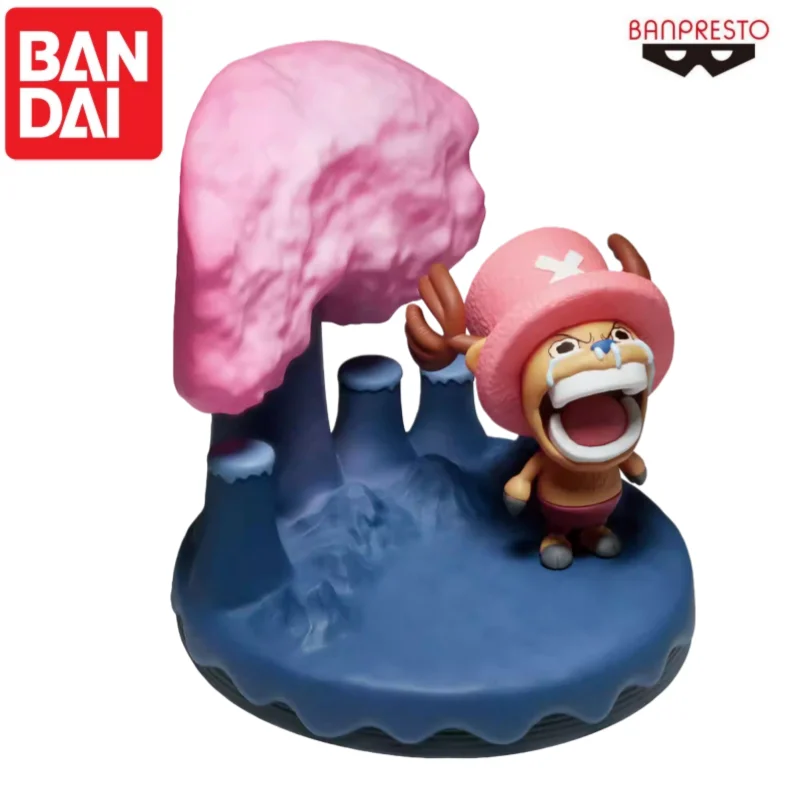 In Stock 100% Original Bandai Banpresto Wcf Log Stories One Piece Tonytony Chopper Figure Anime Model Genuine Boxed Toy