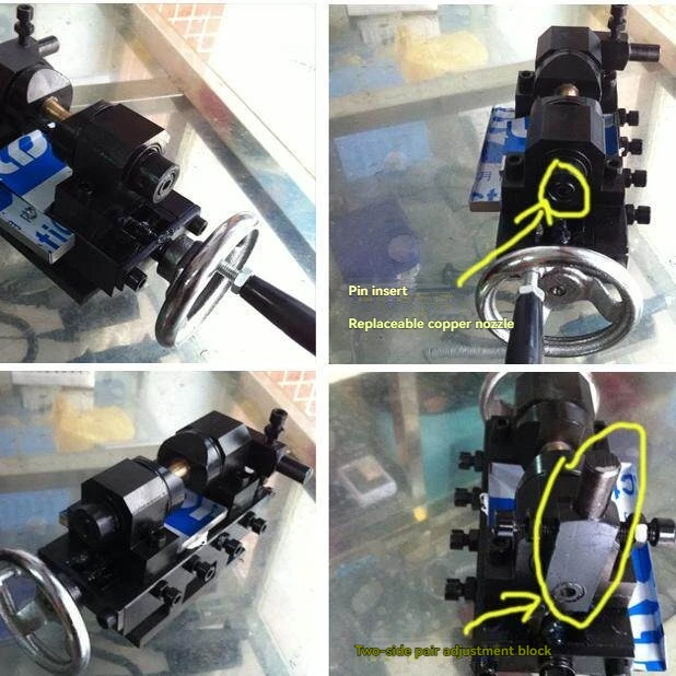 Bead Punching Fixture, Jade Round Bead Punching Machine Base 180 Degree Sparring Clip Seat, Round Bucket Bead Clip Table