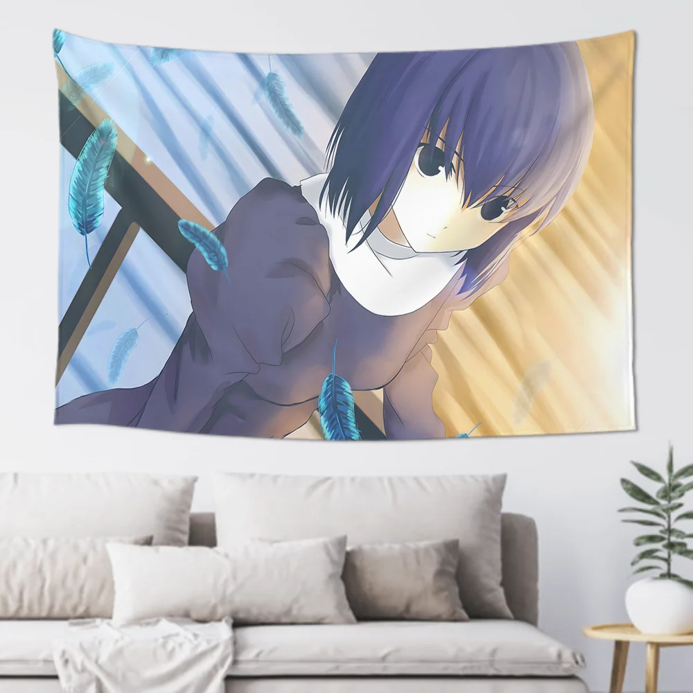 Alice Kuonji Anime Witch On The Holy Night Tapestry Room Decor Wall Cloth Party Hanging Background Room Decor Baby Room