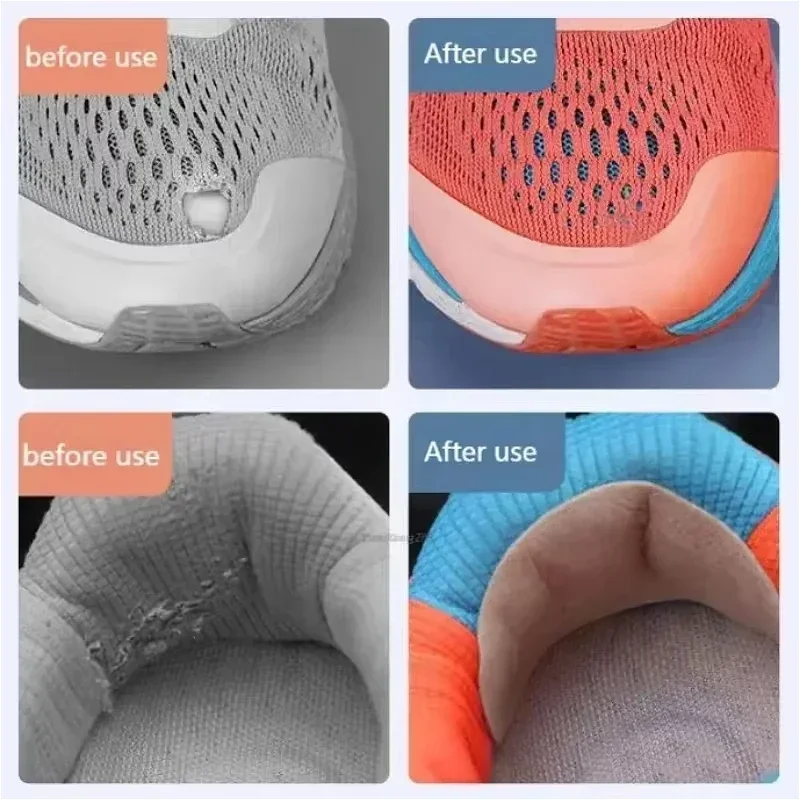 Sports Shoes Repair Stickers Suede Heel Protector Anti-Wear Repair Holes Self-adhesive Patches Insoles Pad Foot Care Insert image 4