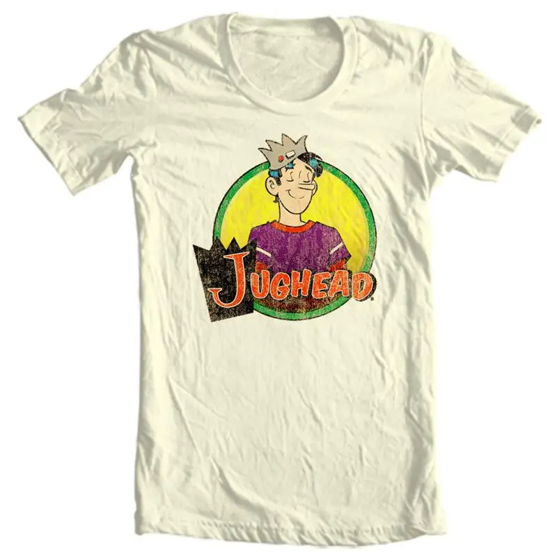 Jughead camiseta Archie Comics adulto ajuste estándar 100 algodón gráfico camiseta Ac122