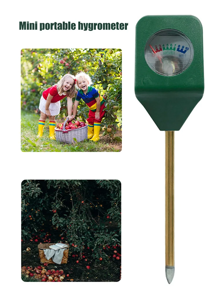 Soil Moisture Sensor Meter Detector Metal Probe Gardening Plant Flower Water Analyzer test Instrument Hygrometer Tool