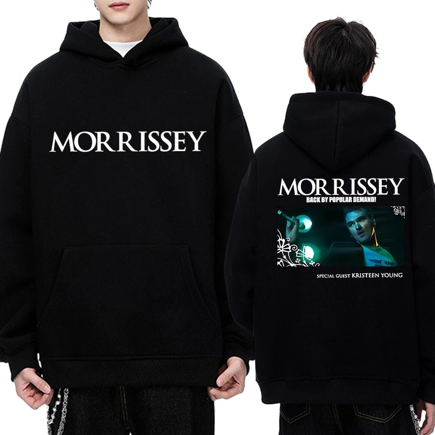 

Hot Sale British Band Morrissey Album 2025 Double Sided Graphic Sweatshirt New Men women vintage pullover Unisex Fleece Hoodie