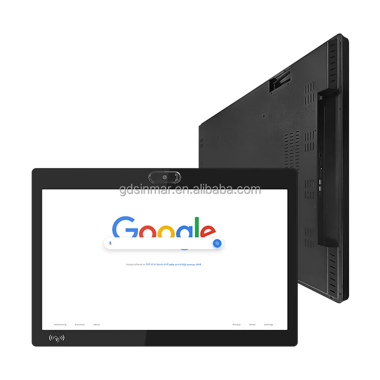 Wall-mounted 43-inch large screen Android tablet NFC Windows TV large digital touchscreen tablet with large screen