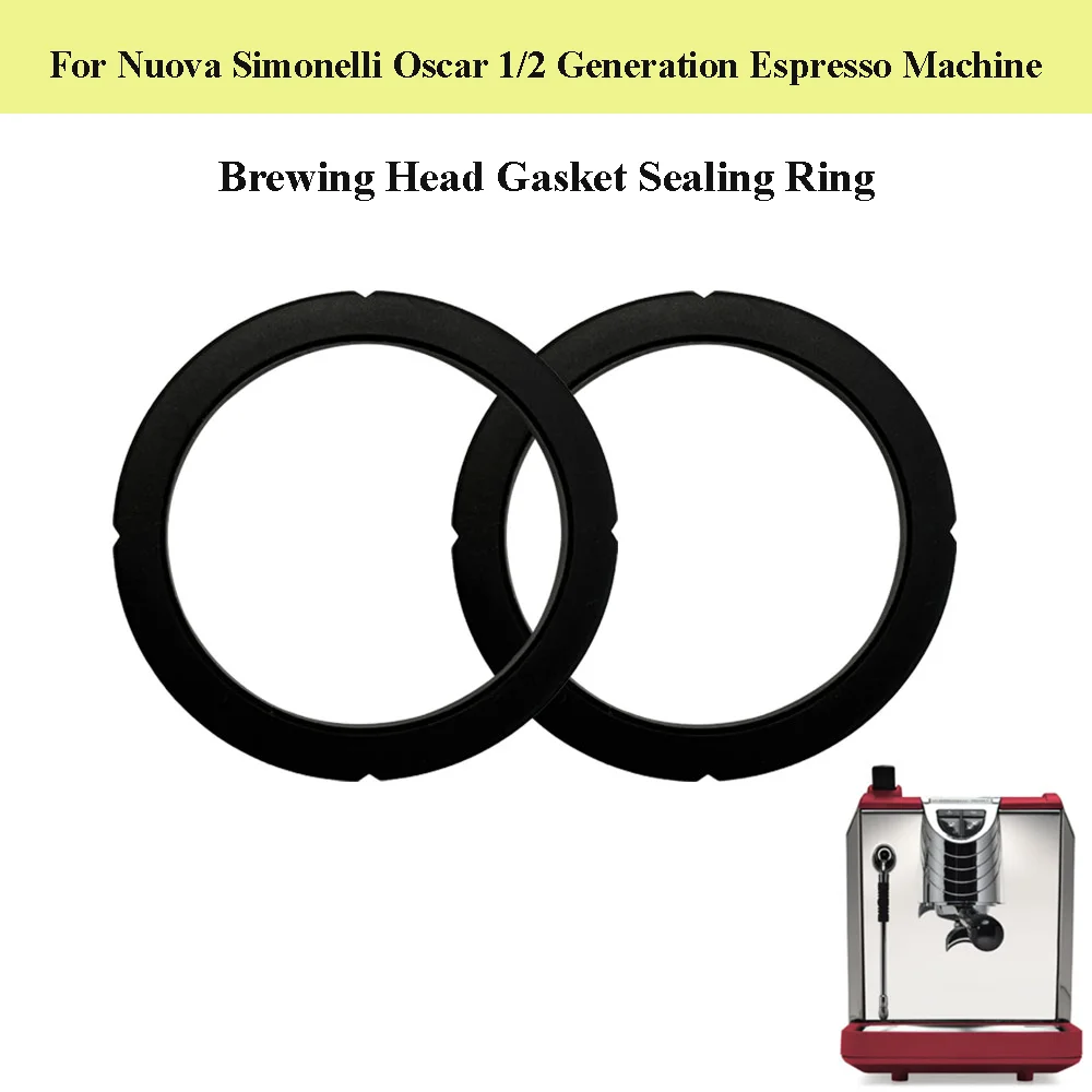 Anillo de Sellado de Silicona de Grado Alimenticio para Cabezal de Cafetera, Repuesto de Junta para Máquina de Espresso Semiautomática Nuova Simonelli Oscar 1/2