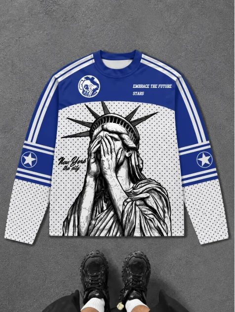 Long Sleeve Jersey T‑Shirt Ret - огляд і ціна Fashion Streetwear