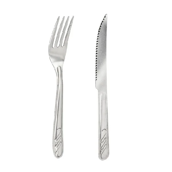 Cutlery Set 24 Pieces Inox Knife Fork Goias Line