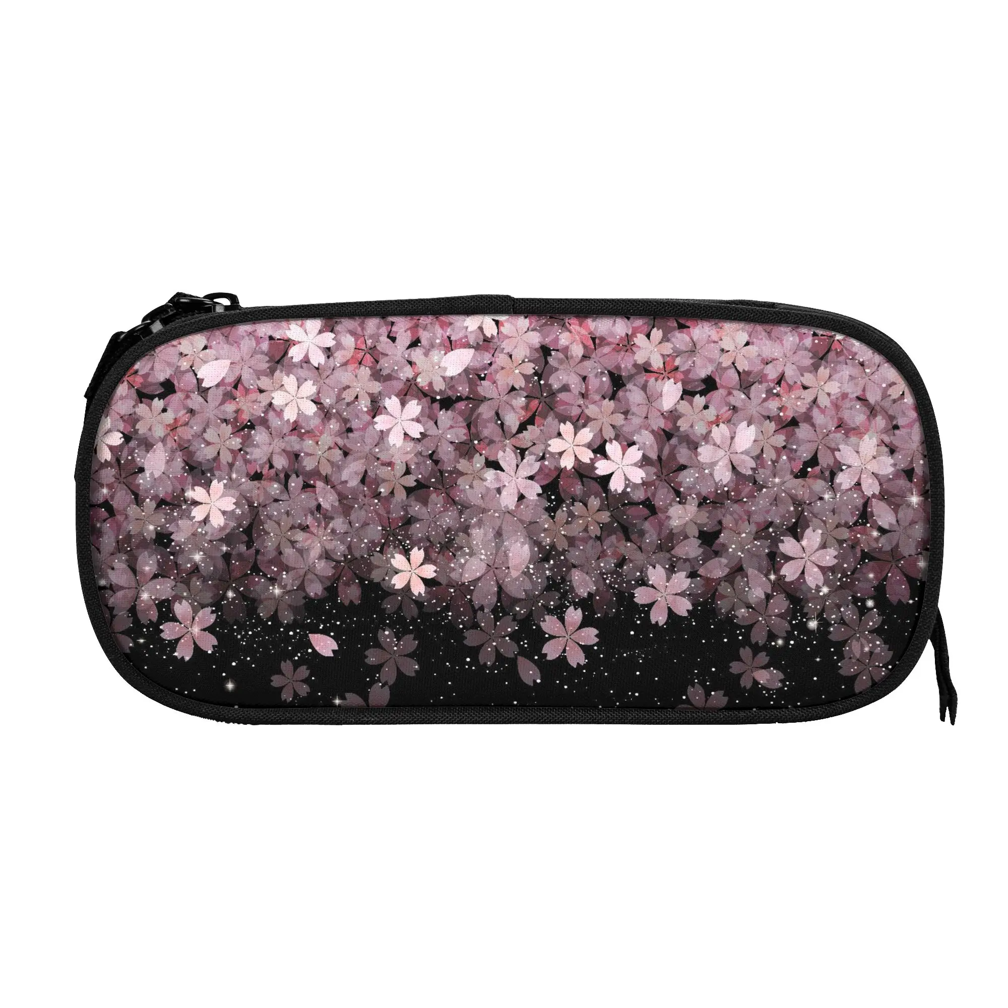 Japanese Sakura Cherry Blossom Pencil Case Fashion  Pen Bag Girls Boys Students School Pencil Box