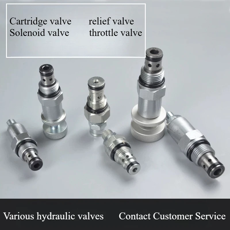 RV10-00 YF10-00 Direct Acting Cartridge Relief Valve Hydraulic Pressure Regulator