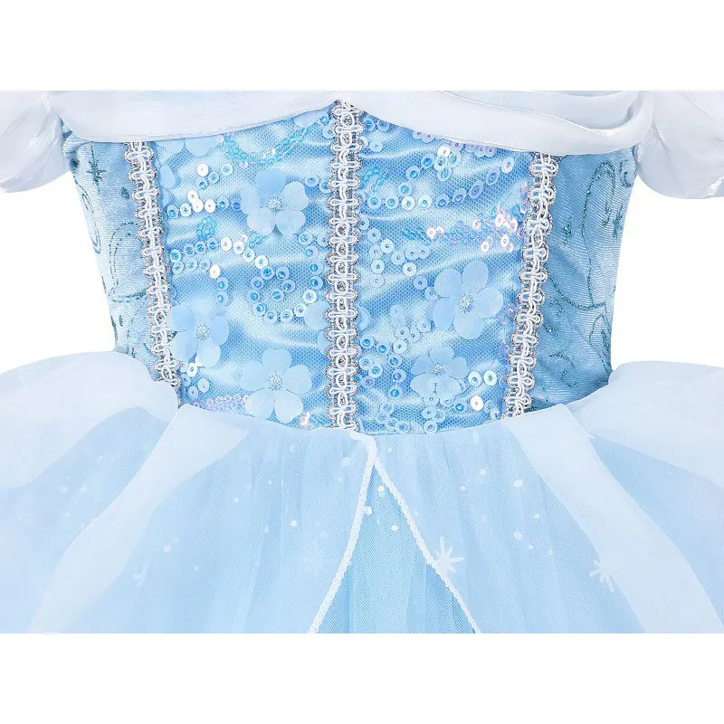 ชุดเจ้าหญิงซินเดอเรลล่าข้ามพรมแดน, งานเต้นรำเด็กผู้หญิง, ชุดเดรสฟูฟ่อง, ชุดเดรสเด็กหญิง, ชุดฮาโลวีน, เดรสเจ้าหญิงตาข่าย