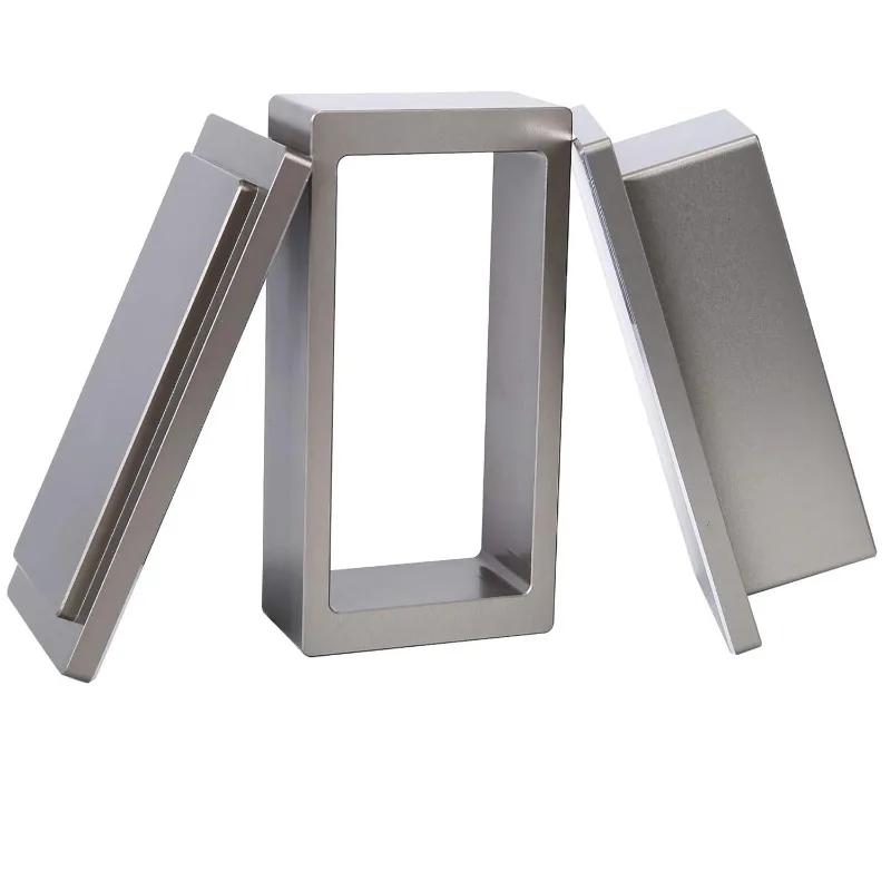 2x4 Inch Anodized Aluminum Pre-Press Mold Plate for Rosin Press Machines - Precision Forming, Heavy-Duty
