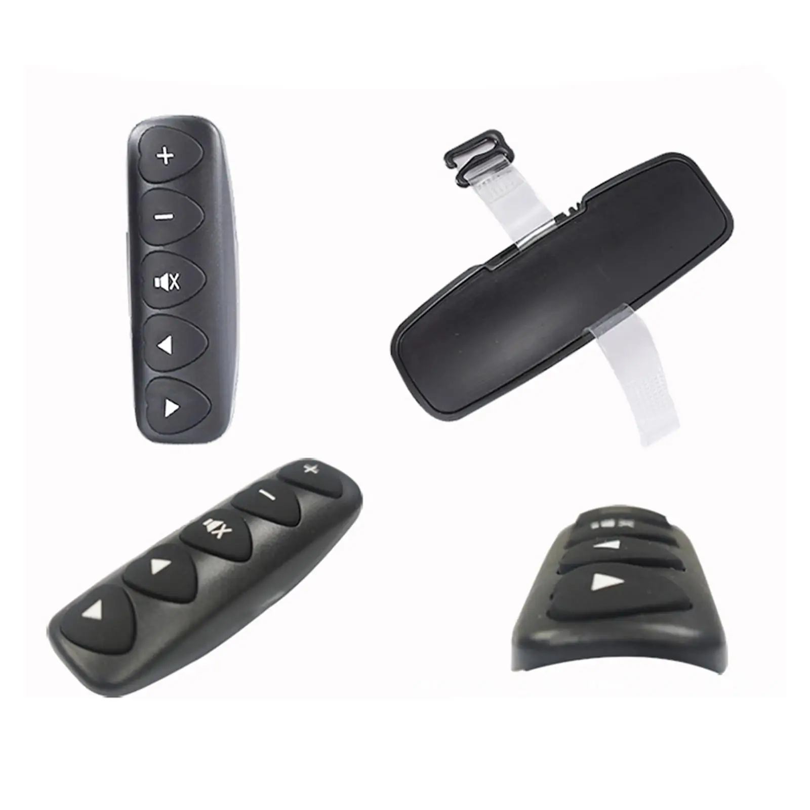 

Steering Wheel Controller Universal Multifunction Remote Control Fit for Car Radio Controlling Mute Mode GPS Navigation Stereo
