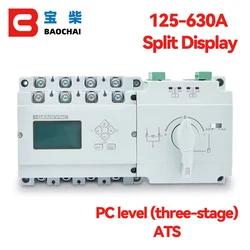 Generator ATS Automatic Transfer Switch Double Power Controller 63A 100A 125A 250A 630A 1000A ATS SLS3-125B