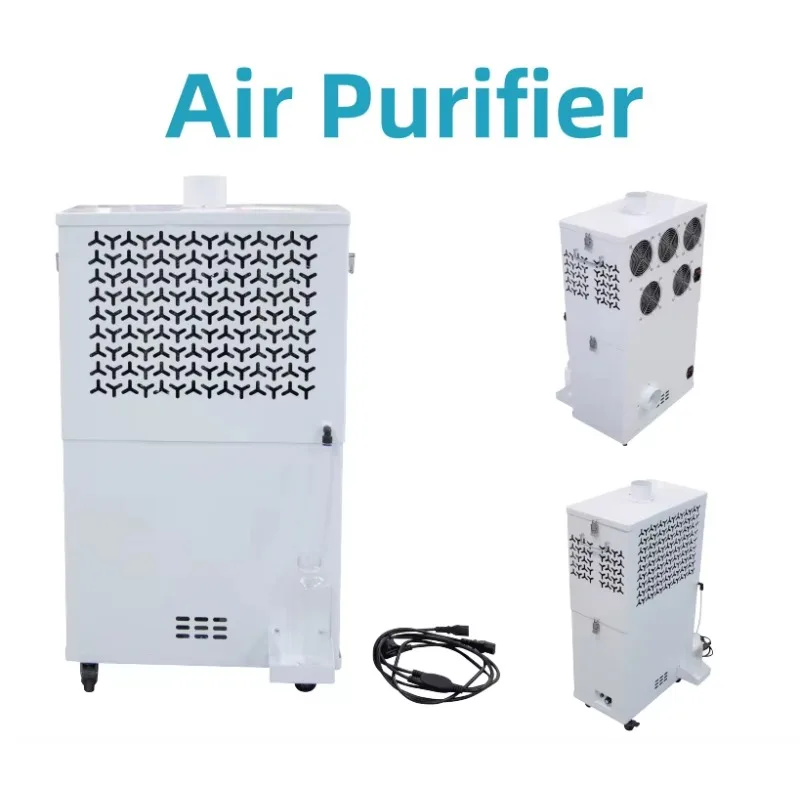 منقي الهواء متعدد الأنظمة يقوم بتصفية تنقية الدخان بشكل فعال 110/220 فولت #5