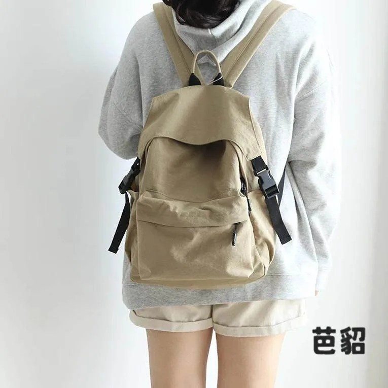 Folded Travel Lightweight Unisex Backpack Soft Cartoon Style Youth Daily Use Non Waterproof New 2026 Fashion Shoulder Bag