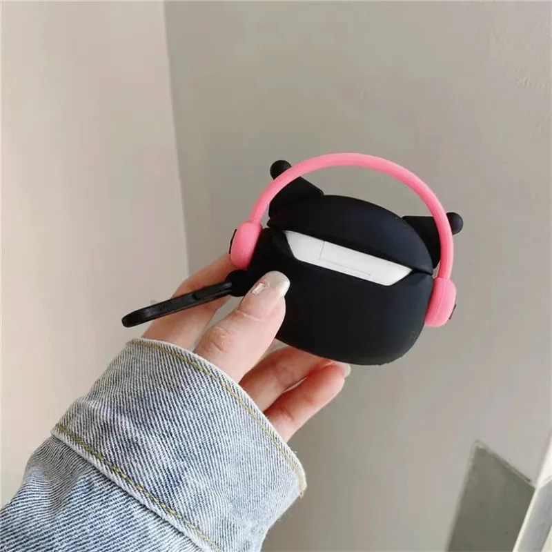 MINISO Sanrio Earphone Case for Huawei Freebuds SE2 Kuromi Melody Silicone Wireless Earbuds Charging Box Protective Cover