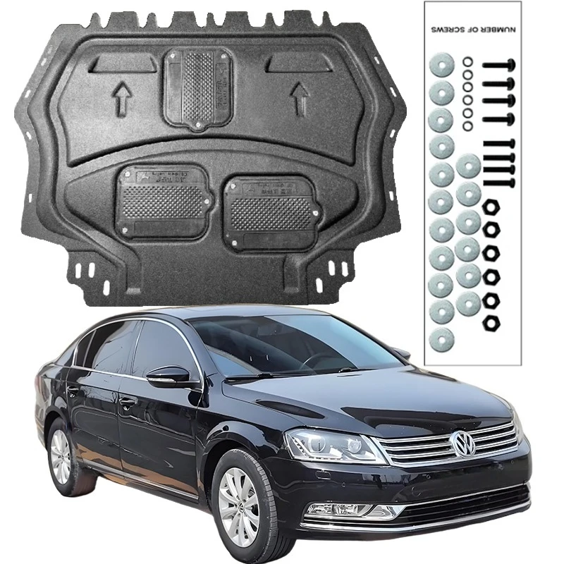 

Higher Quality Alloy Under Engine Guard Mudguard Board Splash Shield Mud Fender Plate Panel For VW Magotan 2007-2016 1.4T 1.8T