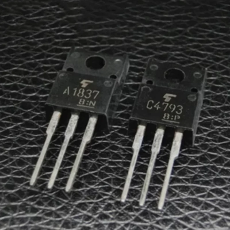 2pairs/lot A1837 C4793 2SA1837 2SC4793 New Original Genuine Audio Amplifier Pair TO-220