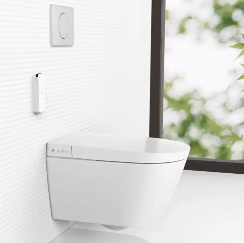

CE Europe Intelligent Smart Wc Toilet Commode P-Trap Ceramic Cover Smart Automatic Toilets