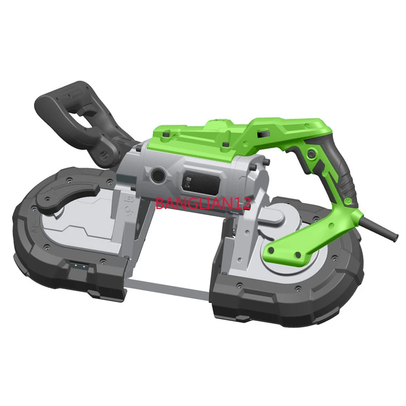 

Portable Power Band Saw With Base Deep Cutting Variable Speed Handheld Automatic Multi-Purpose