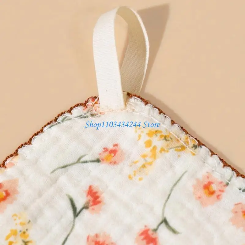 Essential Burp Cloth Cotton Wash Cloth Baby Bibs Gentle for Newborns & Infants