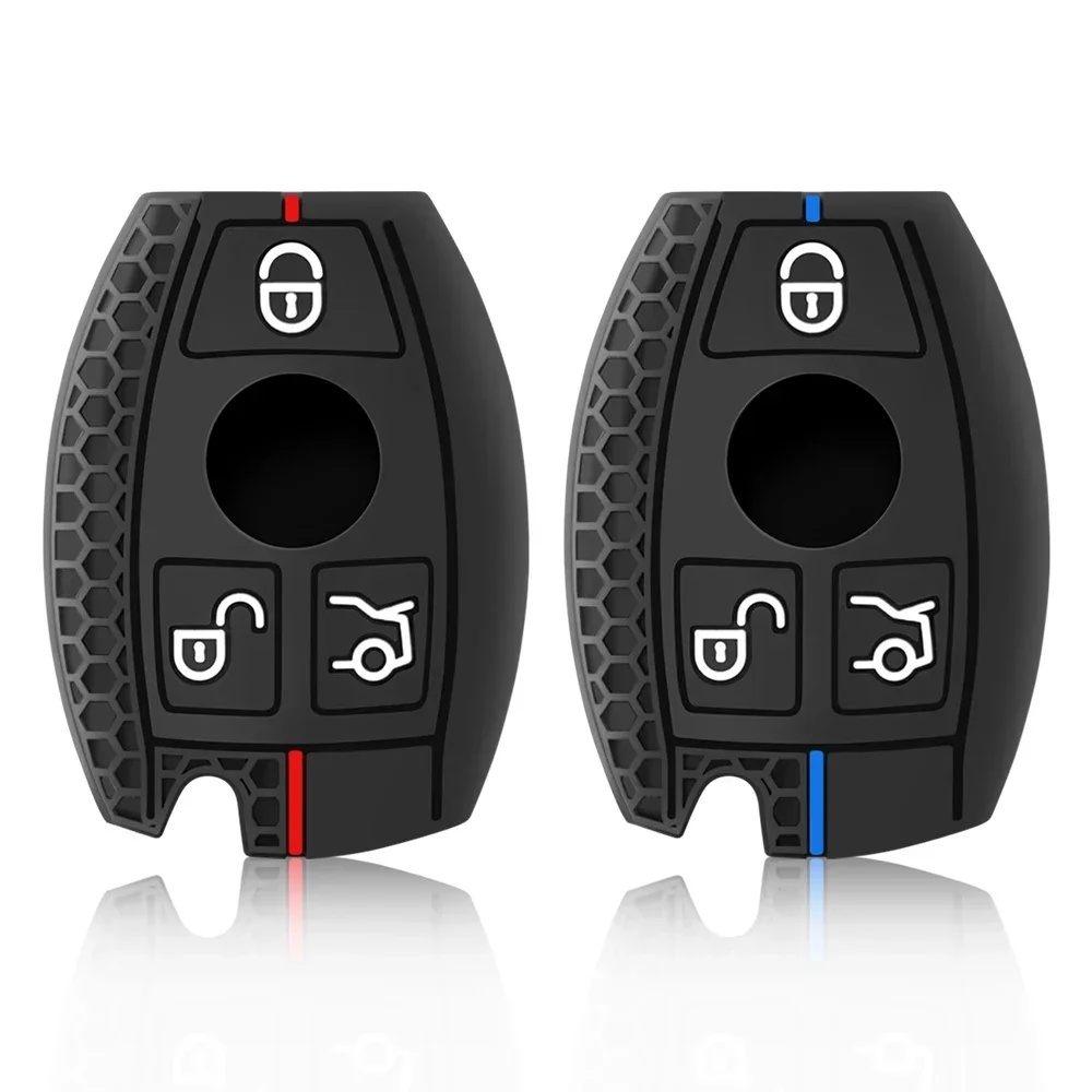 Silikon Auto Samrt Schlüssel anhänger Fall Abdeckung für Mercedes Benz A B C E S G Klasse W204 W205 W212 W213 W176 W177 Glc Cla AMG Zubehör