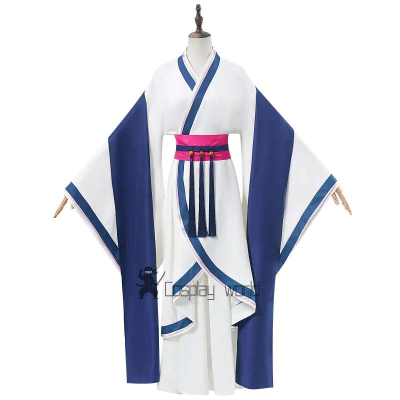 

Anime The Apothecary Diaries‌ Cos Maomao Cosplay Costume blue and White Set Kimono full set
