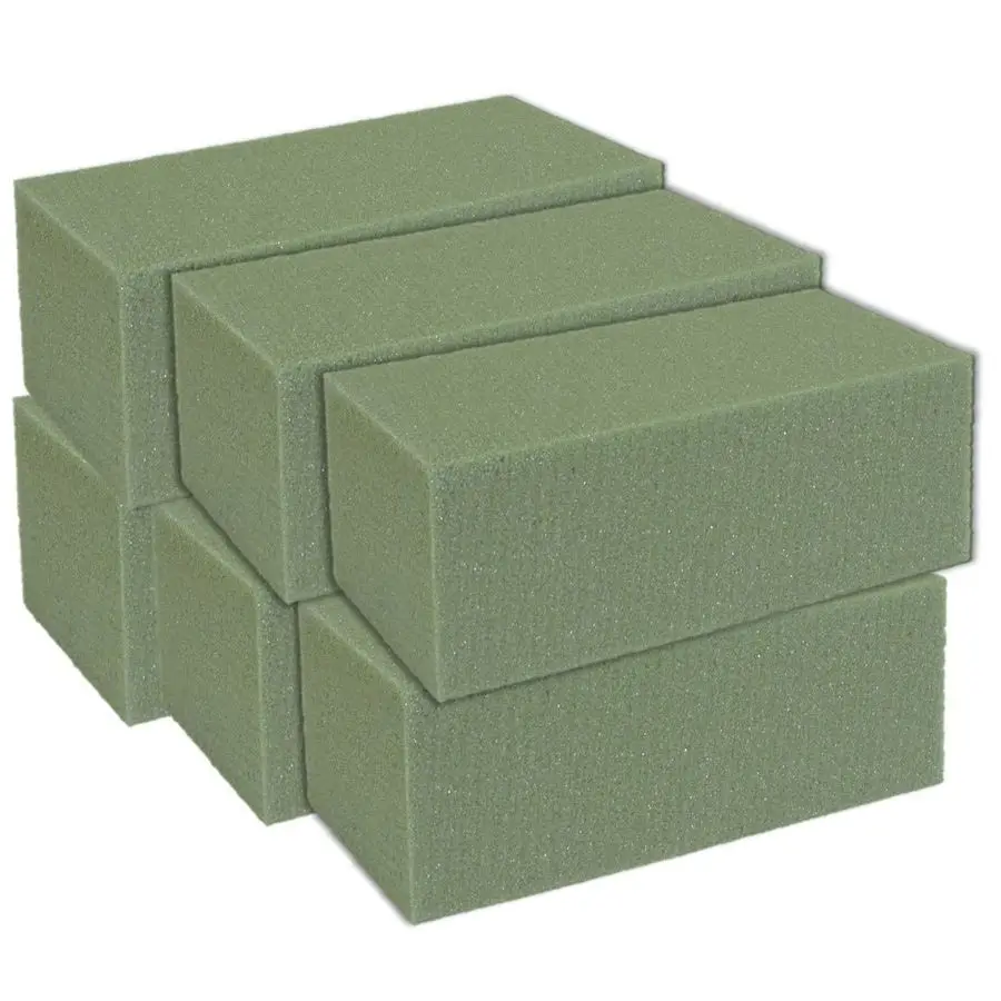 

Premium Dry Floral Foam Blocks 12Pack Foam Blocks for Flower Arrangements and Crafts Dry Foams for Artificial Flowers, Silk Disp