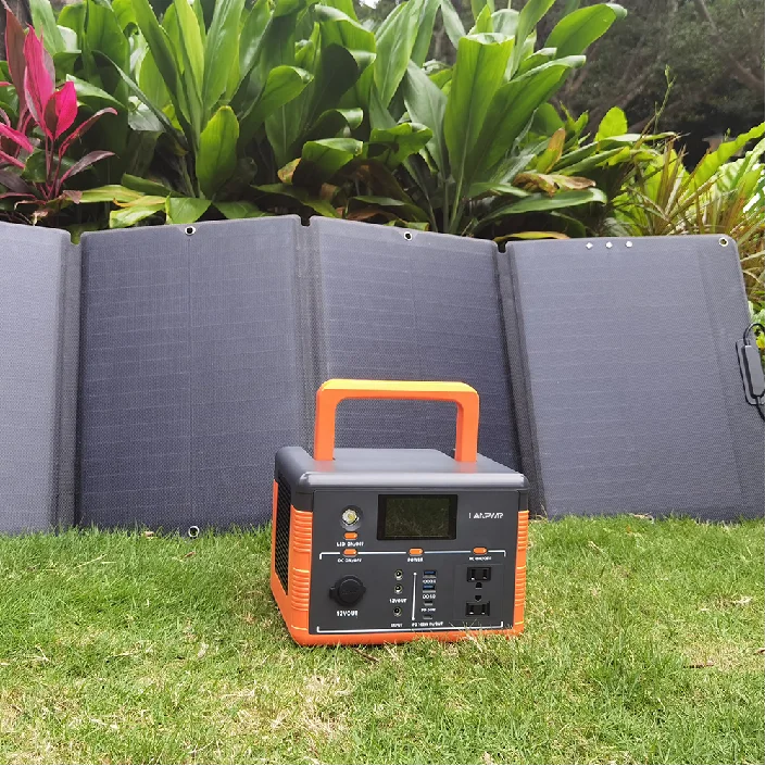 Fast Charge LANPWR Portable Power Station 500W Solar Generator Energy Storage Battery For Hiking Travelling