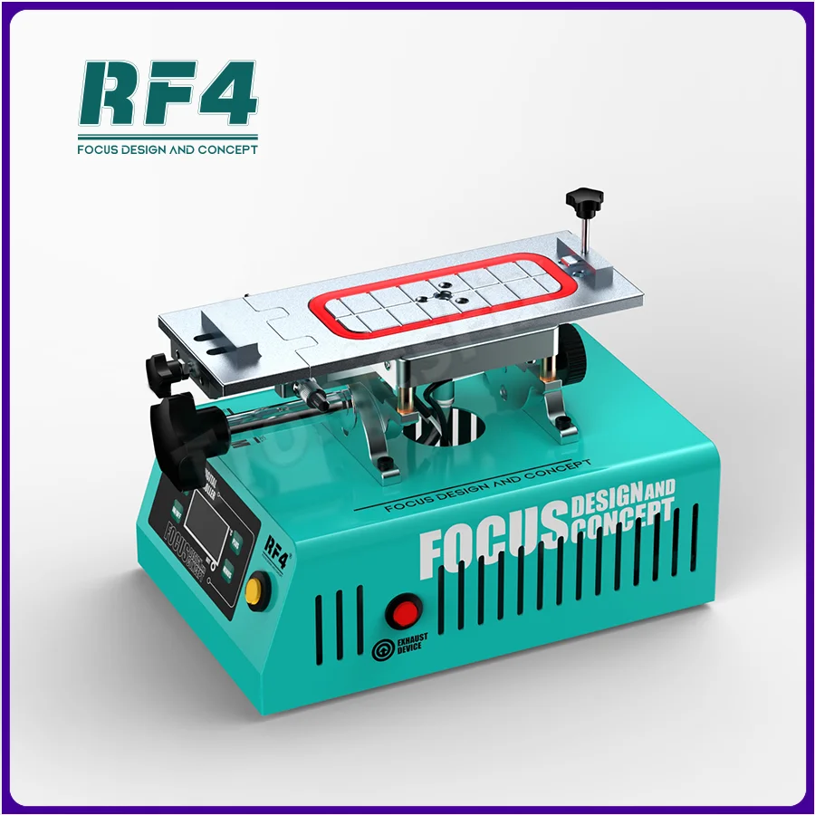 

RF4 Встроенный вакуумный насос, супер всасывание 360 °, устройство для обслуживания сенсорного экрана, ЖК-сепаратор, мобильный телефон 110/220V