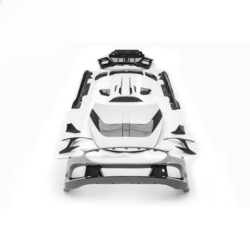 Dry Carbon Fiber Rear Trunk Spoiler Lip for Style Ducktail Wing Premium Grade Non-Destructive Installation