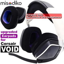 Misodiko-Oreillettes de remplacement améliorées pour Corsair Void Elite, Void PRO, Void RGB, casque de jeu sans fil et USB