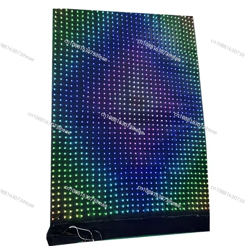 P30 (mm) Vision drapeau lumière vidéo animation logo drapeau avec 1440 pièces RVB LED