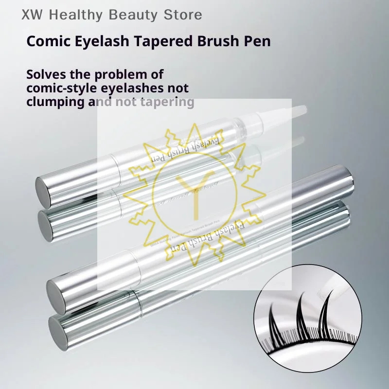 Wimpern kippender Kleberbürste 360° °   Rotationsstift, Pinselstreifen, Wimpernkleber, stark, wasserdicht, keine Reizung, langlebig