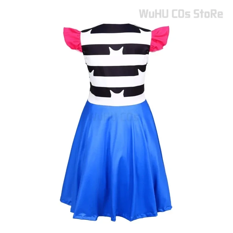 Детское платье принцессы для косплея Gabby, кукольный домик, детский комбинезон, маска для девочек, карнавальная одежда для Хэллоуина, дня рождения, ролевых игр; 3, k8't